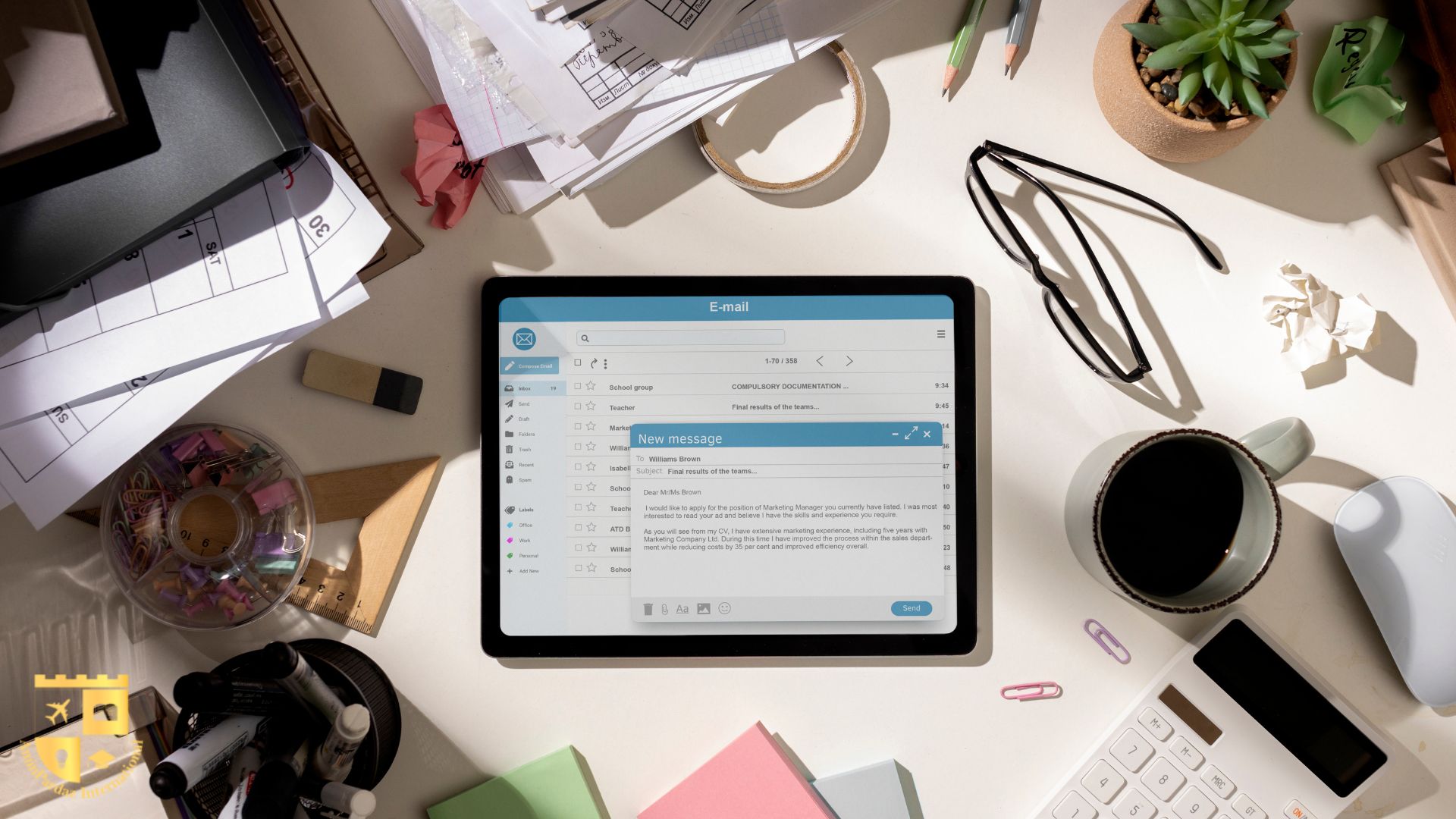 ساختار استاندارد ایمیل به استاد کانادایی