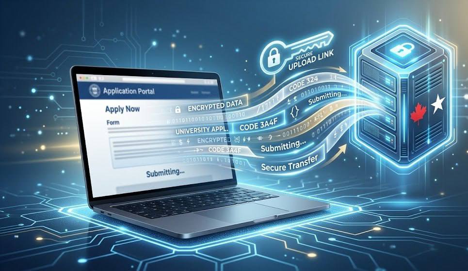انتقال امن دادههای دیجیتال از لپتاپ به سرور