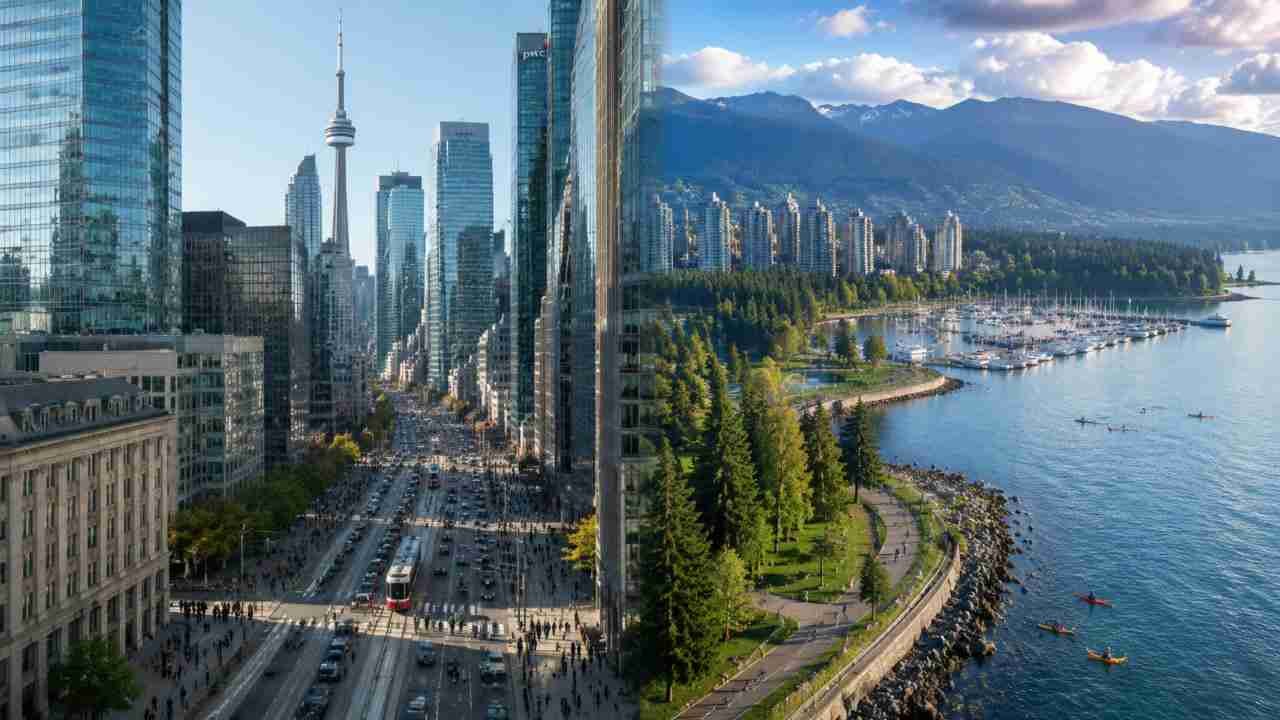 مقایسه تورنتو و ونکوور